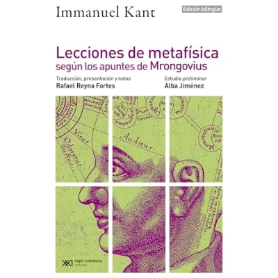Imagen de Lecciones de metafísica según los apuntes Mrongovius (FILOSOFIA Y PENSAMIENTO)