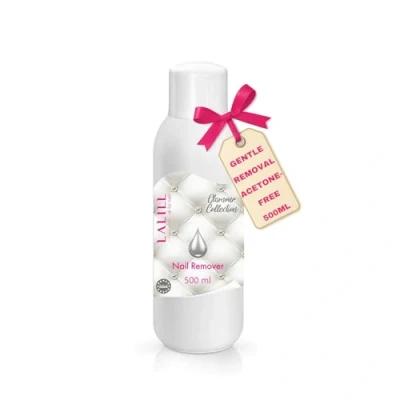 Imagen de LALILL Removedor de esmalte uñas 500 ml Quitaesmalte Sin acetona Nail Polish Remover Remoción rápida y fácil Ideal para sensibles