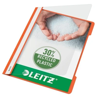 Imagen de Leitz Standard Plastic File A4 Orange Archivador (Naranja, PVC, A4, 233 mm, 310 mm)