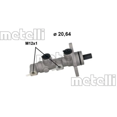 Imagen de METELLI 05 1245 Cilindro Maestro de Freno 20,64 Aluminio KIA: Picanto I