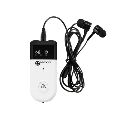 Imagen de Geemarc IBT10 Amplificador de Audio Bluetooth para Televisores, Ordenadores y Móviles Puede Utilizarse como Kit Manos Libres Ideal Personas Mayores Compatible con Audífonos