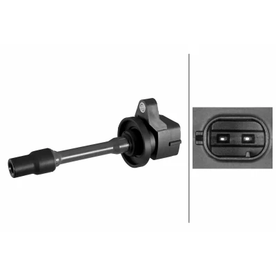 Imagen de HELLA 5DA 358 290 771 Bobina de encendido 2polos 12V Versión conexión SAE FORD: Focus Mk4 Sedán
