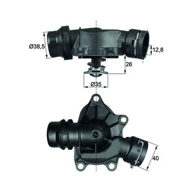 Imagen de MAHLE ORIGINAL TI 26 88 Termostato, refrigerante con junta BMW: 5 Berlina, Touring, 7