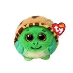 Imagen de Ty Beanie Balls Cruiser la Tortuga con Ojos Dorados Brillantes, Animales de Peluche Suaves y Redondos para coleccionar 8 cm T42549