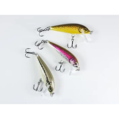 Imagen de Rapala Esca da Pesca Artificiale Spinning Trout Kit CD05 Artistic Balsa in Acqua Dolce Affondante Profondità di Nuoto 0,9 1,8m 5cm / 5g Prodotta Estonia Colore Trota