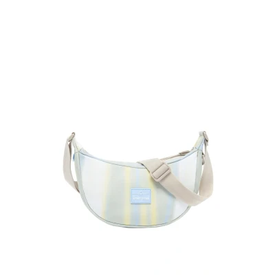 Imagen de Johnny Urban Bolso Bandolera Mujer Hombres Beige Ally Small Half Moon Bag Riñonera de Media Luna Medio Redondo con Correa Ajustable Repelente al Agua