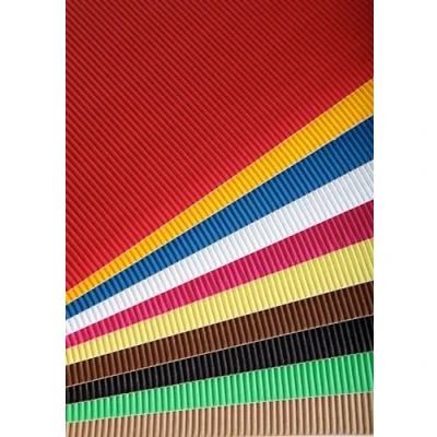 Imagen de Clairefontaine Diverse Paper Corrigated 15 Hojas 50 x 35 cm Colores Surtidos, Sobres,
