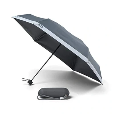 Imagen de Copenhagen Design Classic Pantone Umbrella Travel Foldable in Box with keychainstrap, Gray, Cool Grey, One Size