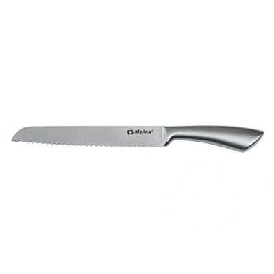 Imagen de alpina Cuchillo de Pan, Metal, Plata, One Size