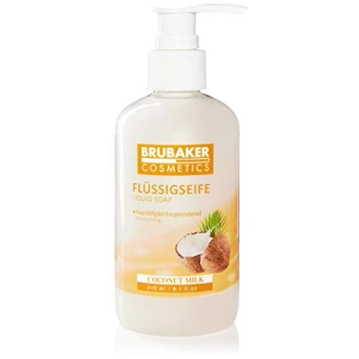Imagen de BRUBAKER Cosmetics Jabón líquido Coco Para manos higiénicamente limpias Fórmula extra suave e hidratante