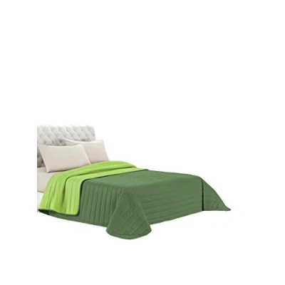 Imagen de Edrojoón de verano Elegant verde manzana/verde oscuro, doble