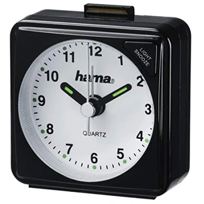 Imagen de Hama Reloj de Viaje, Negro, 5,6 x 3 cm