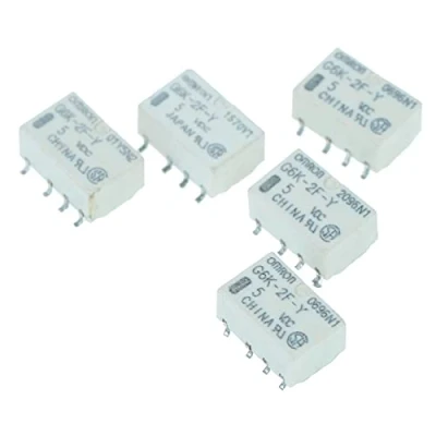 Imagen de Módulo de Relé DC 5V, señal 1A Mini potencia PCB 5 piezas componentes electrónicos para relés Omron