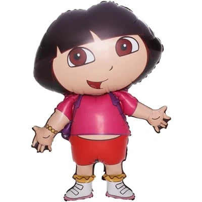 Imagen de Toyland® 94 cm (37 &quot;) Globo de aluminio con forma personaje Dora la Exploradora Globos fiesta para niños