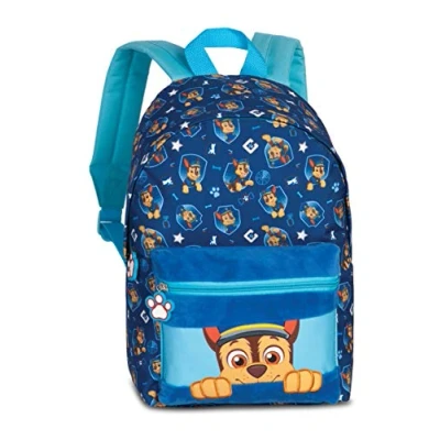 Imagen de Paw Patrol Mochila para niños de 3 a 6 años con el conejo la Patrulla Canina guardería, 36 cm x 24 12 cm, l, color azul