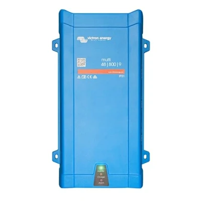 Imagen de Victron Energy MultiPlus 800VA 48 Voltios 230V Inversor de Onda sinusoidal Pura 9 amperios Cargador batería