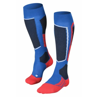 Imagen de FALKE SK2 Intermediate M KH lana hilo funcional calida gruesa 1 par, Calcetines de esquí Hombre, Azul (Olympic 6940), 46 48