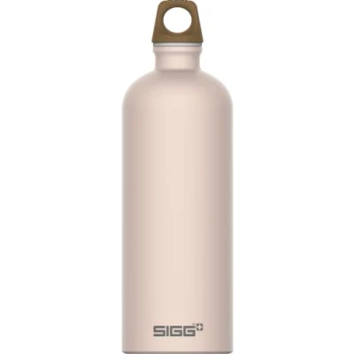 Imagen de SIGG Traveller MyPlanet Journey Plain botella cantimplora (1.0 L), hermética neutral para el clima, de aluminio ligera fabricada en Suiza