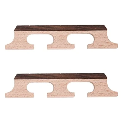 Imagen de Ctzrzyt 2 Piezas Puente Banjo 5 Cuerdas Arce Accesorios de Madera