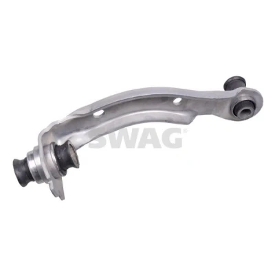 Imagen de SWAG 82 10 3507 Barra oscilante, suspensión de ruedas con apoyo Eje delantero, izquierda Brazo oscilante transversal Aluminio