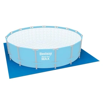 Imagen de BETSWAY Tapiz Protector de Suelo 488x488 cm para Piscinas Desmontables Azul