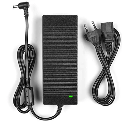 Imagen de Ledmo Transformador 12V 10A Adaptador,12V Alimentador,Transformador 5A de Tira 120W Adecuado para Cargador PC Portátil, Cinta LED, Monitores LCD TFT, DVD, Televisores, Etc.