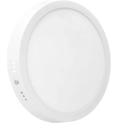 Imagen de Jandei Downlight LED Superficie, 18W, 1440 Lumen, Forma Redonda, Montaje en superficie sin atornillar, Tamaño Ø210x28 mm, Color de Luz Blanco Neutro 4200K, Transformador Incluido