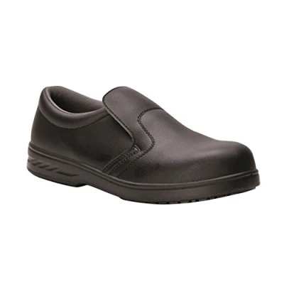 Imagen de Portwest Mocasín De Seguridad Steelite S2, Tamaño: 43, Color: Negro, FW81BKR43