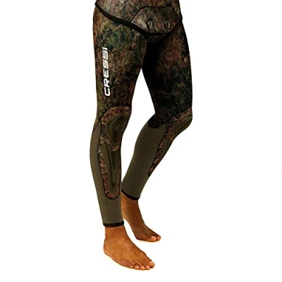 Imagen de Cressi Seppia Pants Wetsuit Man Traje de Neopreno Camuflaje dos Piezas Separadas para Hombre, Pantalones 3.5mm, XL