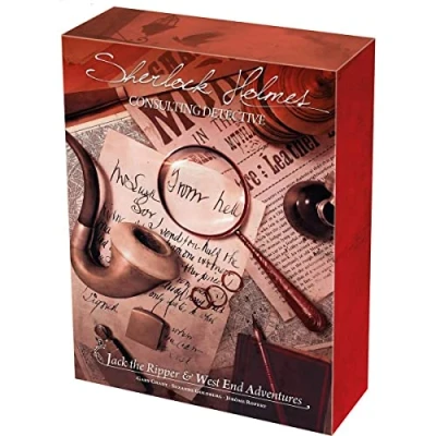 Imagen de Asmodee Editions Juego Sherlock Holmes Consulting Detective: Jack The Ripper and West End Adventures (Puede no Estar en español)