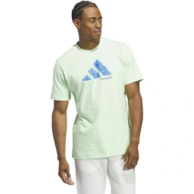 Imagen de adidas Performance CT Story TEE Camiseta estampada, Hombre, Talla: Large, Semi green spark