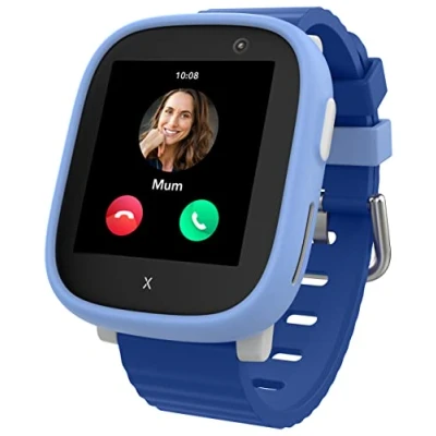 Imagen de XPLORA X6 Play Teléfono Reloj 4G para niños (con SIM) Llamadas, Mensajes, Modo Colegio, SOS, GPS, Cámara y Podómetro Incluye 3 Meses de suscripción Gratuita (Azul)