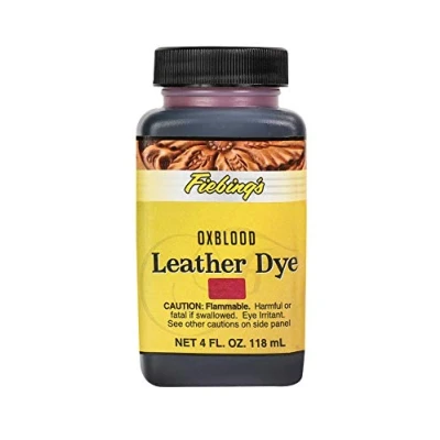 Imagen de Fiebings Piel Artesanía 4oz/118 ML Rojo Sangre, 4 Ounces