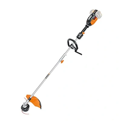 Imagen de Cortabordes y desbrozadora a batería 40V Máx (2 * 20V) WORX WG186E.92 PowerShare No Incluye ni Cargador Posibilidad de acoplar Accesorios Sierra Cadena Cepillo
