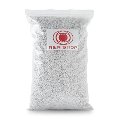 Imagen de R&amp;R SHOP Perlita Mediana Expandida, PH Neutro Ideal para Jardinería, Germinación, Ventilación Mejorando Crecimiento Vegetal (3L)