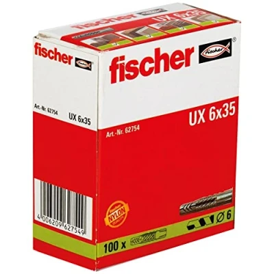 Imagen de fischer Taco Ux 6X35 / (Caja de 100 Uds), 62754