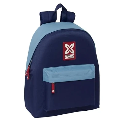 Imagen de Safta MUNICH ROYAL Day Pack Infantil, Mochila Calidad y Máxima Resistencia, Cómoda Versátil, 33x15x42 cm, Color Azul