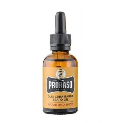 Imagen de Proraso Aceite De Barba, Alisar Y Proteger, Madera Especias, Aromatic, 30 Mililitro