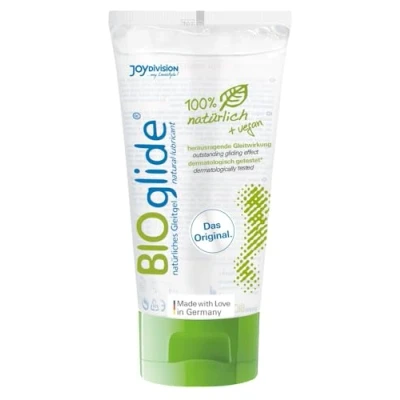 Imagen de JOYDIVISION Original BIOglide natural Gel lubricante 150 ml I 100% y vegano orgánico a base de agua apto para condones látex Lubricación