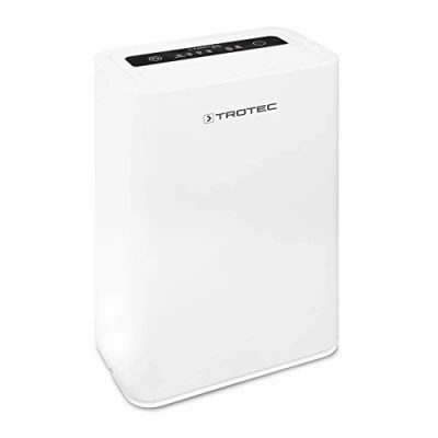 Imagen de TROTEC Deshumidificador eléctrico TTK 52 E / 16L Desagüe 2,4 L/Portátil/Para Habitaciones de hasta 31m² 78m3 Filtro Aire/Silencioso 265 W/Auto Apagado/Higrostato 7 Niveles