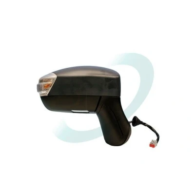 Imagen de Espejo retrovisor Spj E 2437 izquierda imprimado eléctrico asférico, calefactable, con iluminación ambiental para vehíc. volante a la