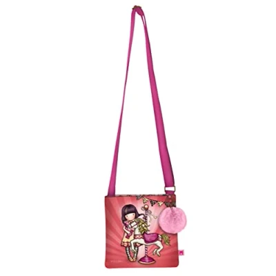 Imagen de Santoro, Bolsito Bandolera Pequeña Gorjuss Fairground Carousel 21X20X1,5Cm Unisex niños, Multicolor, Talla única