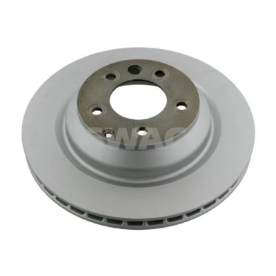 Imagen de SWAG 30 92 8161 Disco de freno Eje trasero 358 28 5 130 ventilación interna revestido PORSCHE: Cayenne, VOLKSWAGEN: Touareg I, AUDI: Q7