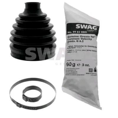 Imagen de SWAG 30 94 8816 Fuelle Palier Termoplástico VOLKSWAGEN: Tiguan I, Touran II, Golf 7 Variant, SEAT: Leon III Hatchback, Arona