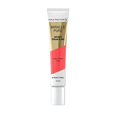 Imagen de Max Factor, Miracle Pure Blush, Colorete Tono 02 Sunlit Coral