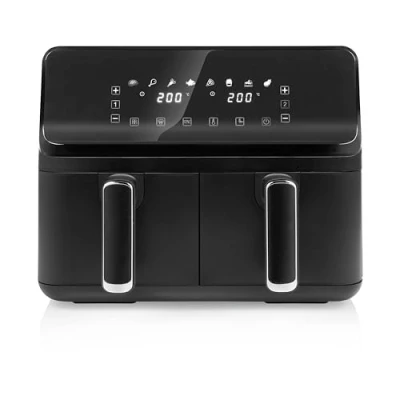 Imagen de Tristar Airfryer con cesta doble 2 x 4 L de capacidad 2700 W 8 programas temperatura por ajustable