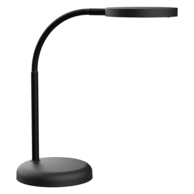 Imagen de MAUL Lampara escritorio MAULjoy 26 x 13.7 33.5 cm Pequeña Lámpara de con soporte mesa LED moderna para luz 3000K Negro