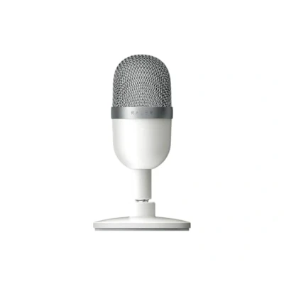 Imagen de Micrófono Razer Seiren Mini Mercury, USB, Para PC/Mac/PS4, 110 dB, Blanco