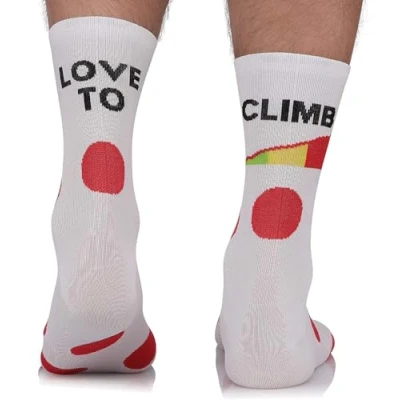 Imagen de TODO calcetines de ciclismo para hombre y mujer, transpirables carretera, con diseño hombre, también ideales como correr., 47 50