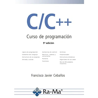 Imagen de C/C++. Curso de programación. 5ª Edición (EMPRESA)